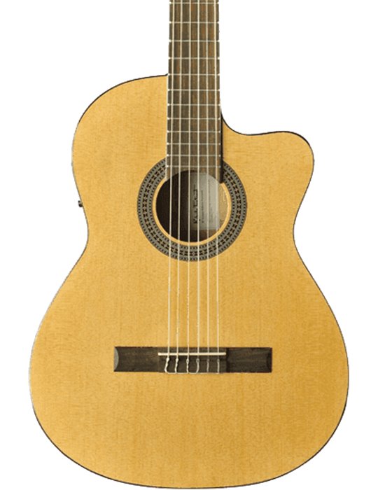 GUITARRA CLÁSICA 4/4 VIBRA 150 E/A CUTAWAY - NATURAL