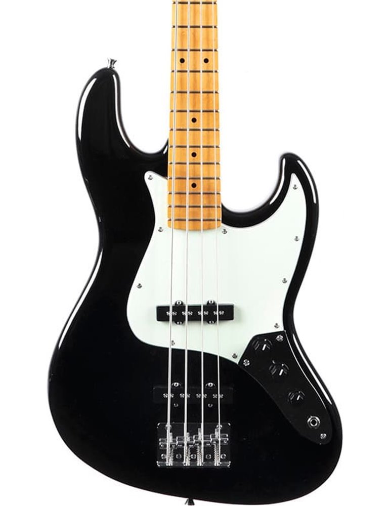 Bajo eléctrico Eko Starter JB401 (diapasón de arce) - Negro