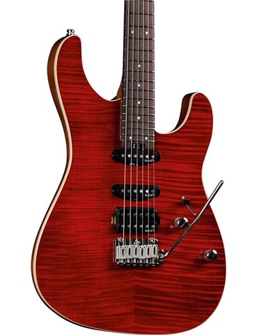 GUITARRA ELÉCTRICA EKO AIRE 800 MUSA - RED FLAMED