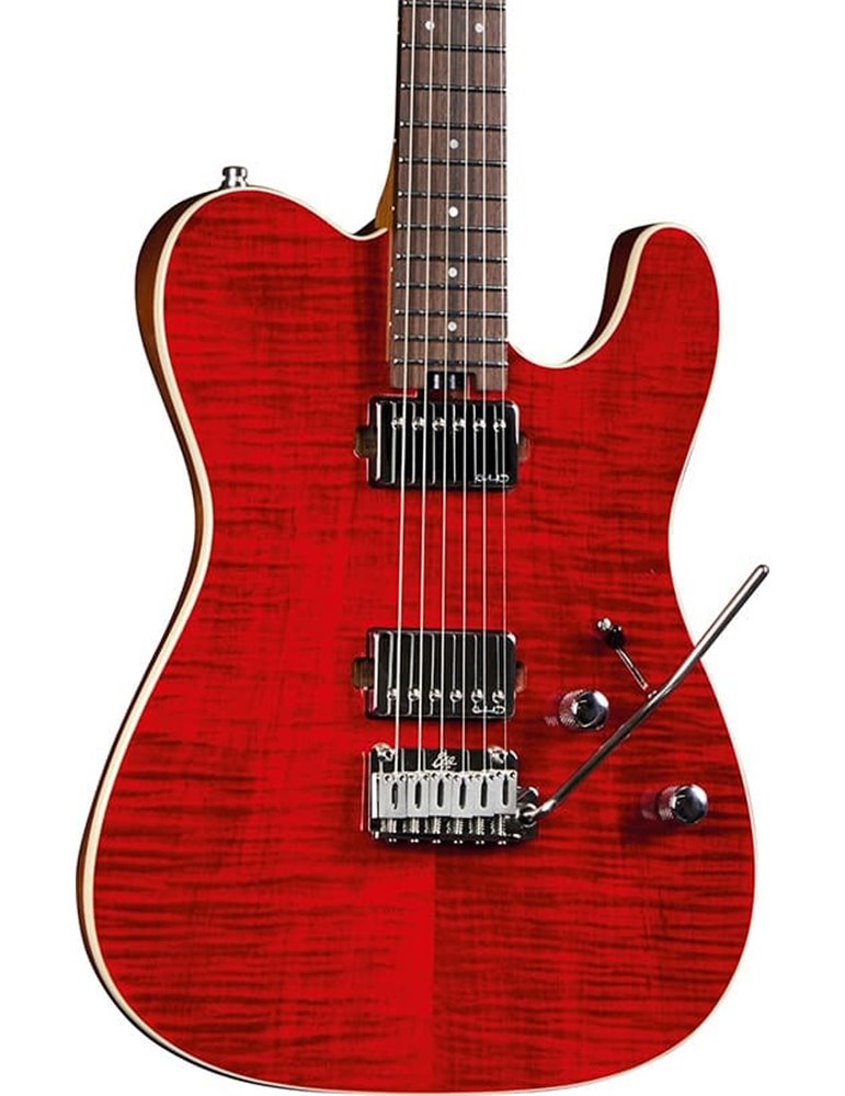 GUITARRA ELÉCTRICA EKO TERO 800 MUSA - RED FLAMED