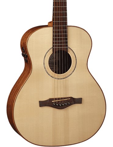 GUITARRA ACÚSTICA TRAVEL MARCOPOLO  A/E - Natural (con funda)