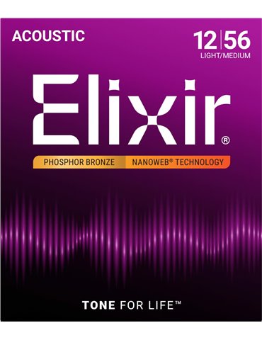 JUEGO ACÚSTICA NANOWEB 92/8 PHOSPHOR BZ. ML 12-56