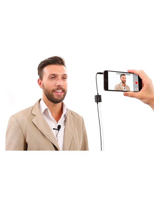 Micrófono de Lavalier móvil para iOS/Android