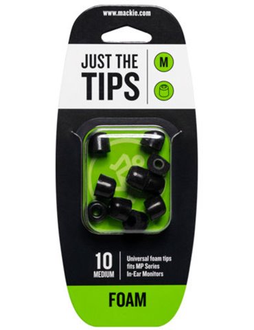 MP SERIES MEDIUM FOAM BLACK TIPS KIT