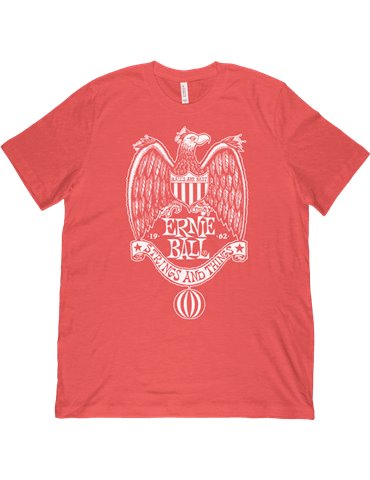 CAMISETA "STRINGS & THINGS" ROJA - S