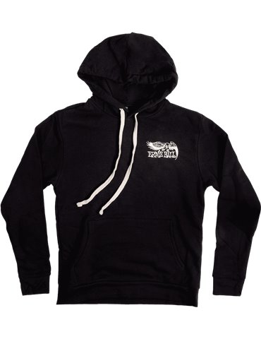 SUDADERA ERNIE BALL EAGLE FLEECE NEGRA - 2XL