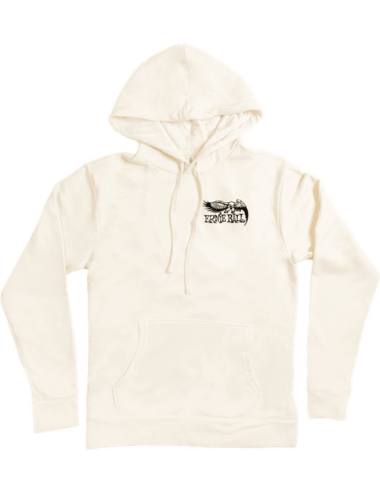 SUDADERA ERNIE BALL EAGLE FLEECE CREMA - XL