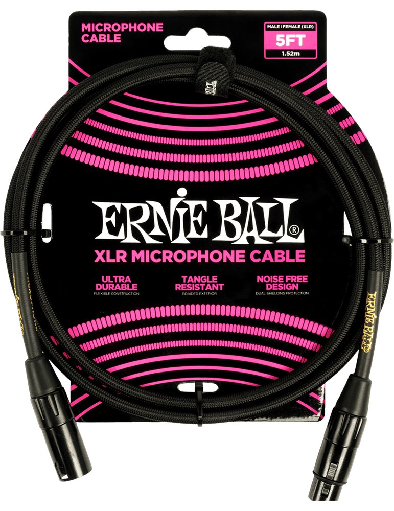 CABLE EB MICRÓFONO CLASSIC XLR-XLR NEGRO - 1,5 m