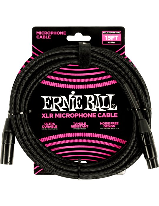 CABLE EB MICRÓFONO CLASSIC XLR-XLR NEGRO - 4,5 m