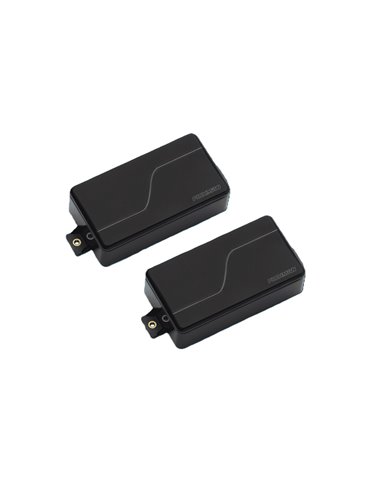SET 2 PASTILLAS FLUENCE HUMBUCKER MICK THOMSON SIGNATURE - Matte Black Nickel