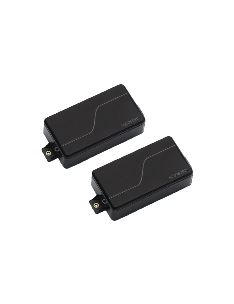 SET 2 PASTILLAS FLUENCE HUMBUCKER MICK THOMSON SIGNATURE - Matte Black Nickel