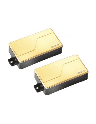 SET 2 PASTILLAS HUMBUCKER MODERN (Alnico & Ceramic) - Dorado