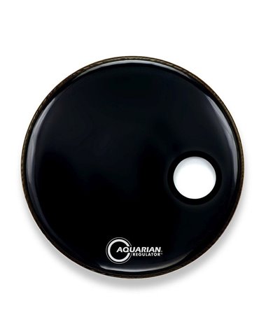 AQUARIAN RSM20BK REGULATOR. FRONTAL C/AGUJERO. 1 CAPA NEGRO