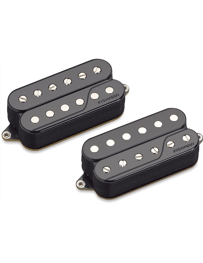 SET 2 PASTILLAS HUMBUCKER FISHAMN FLUENCE OPEN CORE - NEGRO