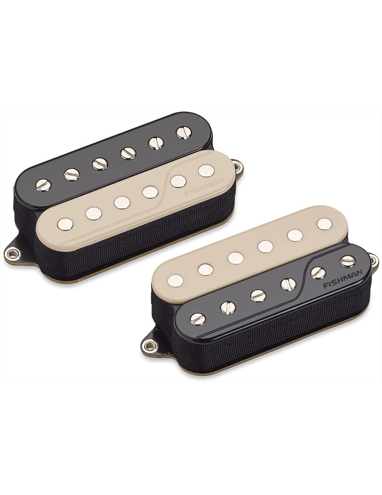 SET 2 PASTILLAS HUMBUCKER FISHMAN FLUENCE OPEN CORE - REVERSE ZEBRA