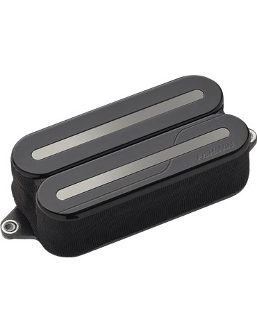 PASTILLA HUMBUCKER FLUENCE MODERN OPEN CORE ALNICO RAILS - NEGRA / BLACK NICKEL