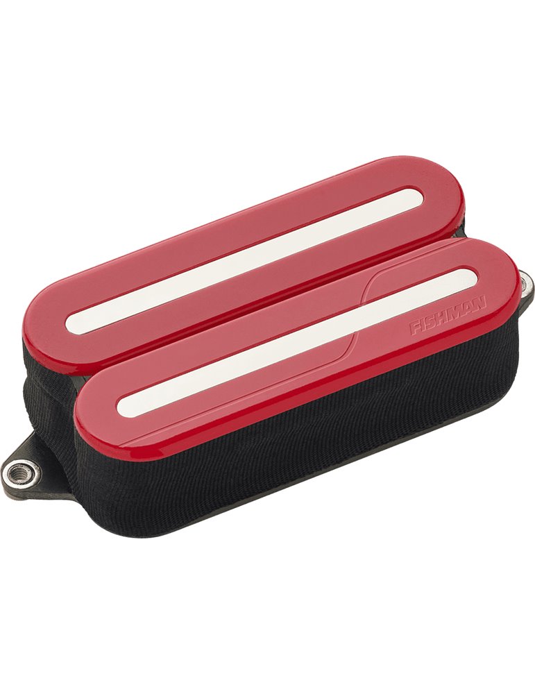 PASTILLA HUMBUCKER FLUENCE MODERN OPEN CORE ALNICO RAILS - ROJA / NICKEL