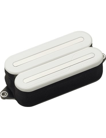 PASTILLA HUMBUCKER FLUENCE MODERN OPEN CORE CERÁMICA RAILS - BLANCA / NICKEL