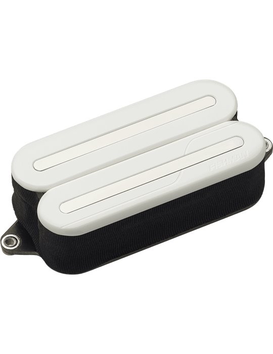 PASTILLA HUMBUCKER FLUENCE MODERN OPEN CORE CERÁMICA RAILS - BLANCA / NICKEL