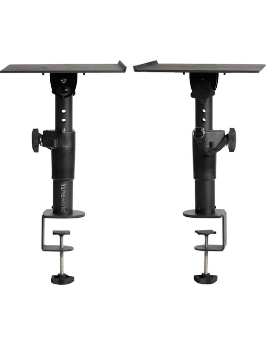 Soporte monitor sobremesa con pinza (pareja)