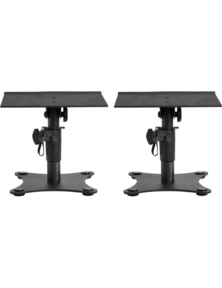 Soporte monitor sobremesa base plana (pareja)