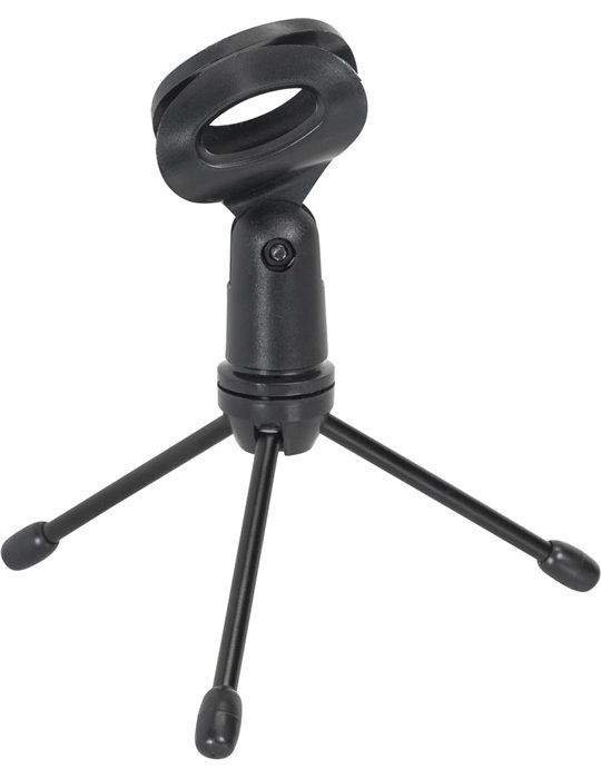Soporte de micro de sobremesa ?Mini Trípode? para micro con cable