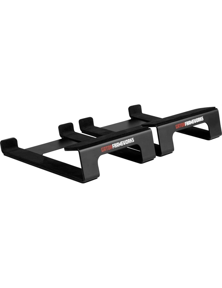 Pareja de soportes de monitor de sobremesa