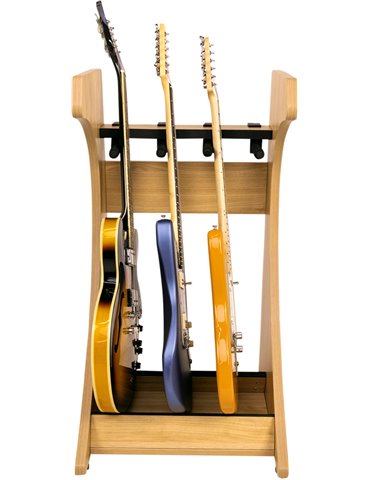 Soporte rack Elite 3 guitarras - arce