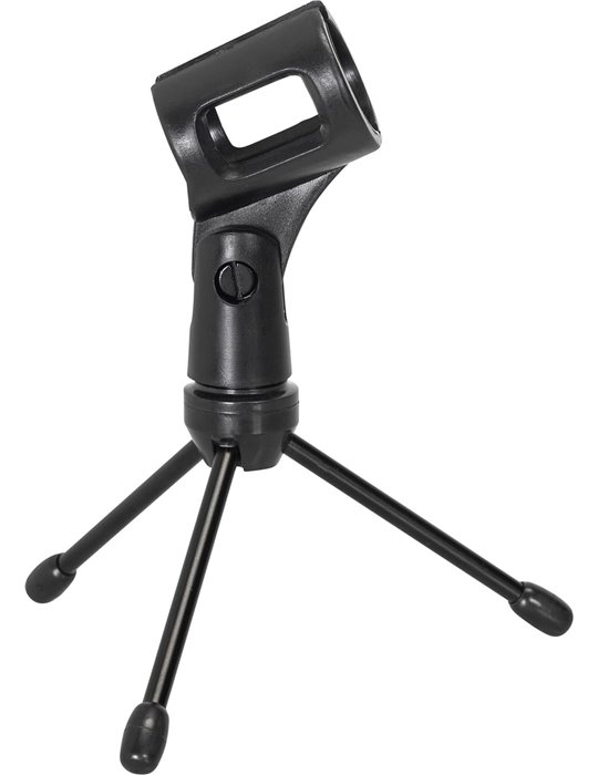Soporte de micro de sobremesa ?Mini Trípode? para micro inalámbrico