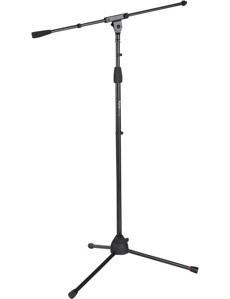 Soporte de micro base trípode regulable con brazo de una sección