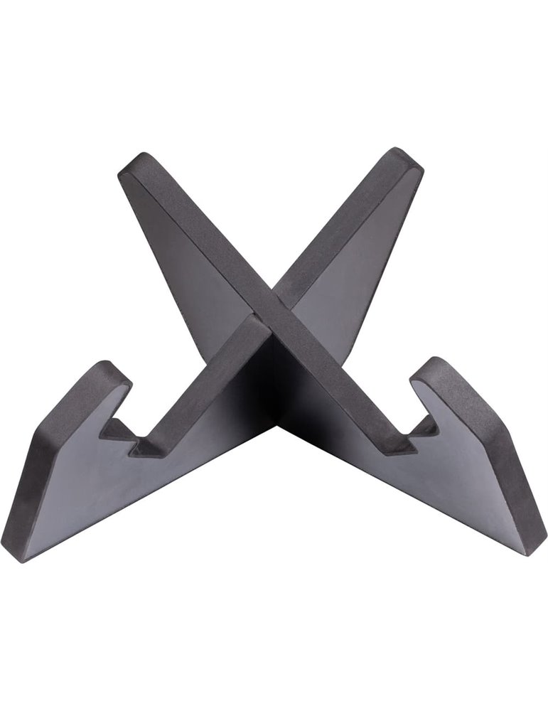 Soporte para guitarra estilo X de madera - Negro