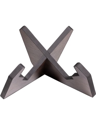 Soporte para guitarra estilo X de madera - Marrón