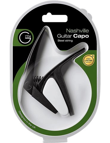 CEJILLA PARA ACÚSTICA 6 CUERDAS - NEGRA