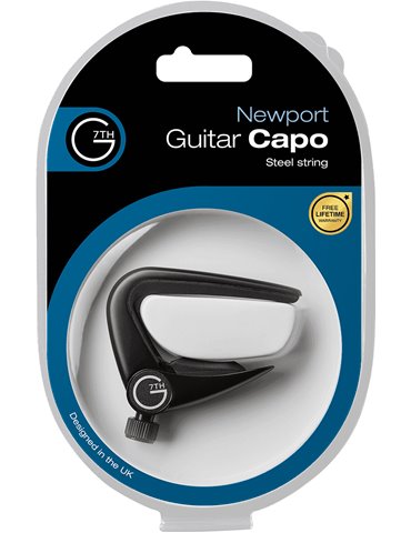 CEJILLA PARA ACÚSTICA 6 CUERDAS - NEGRA