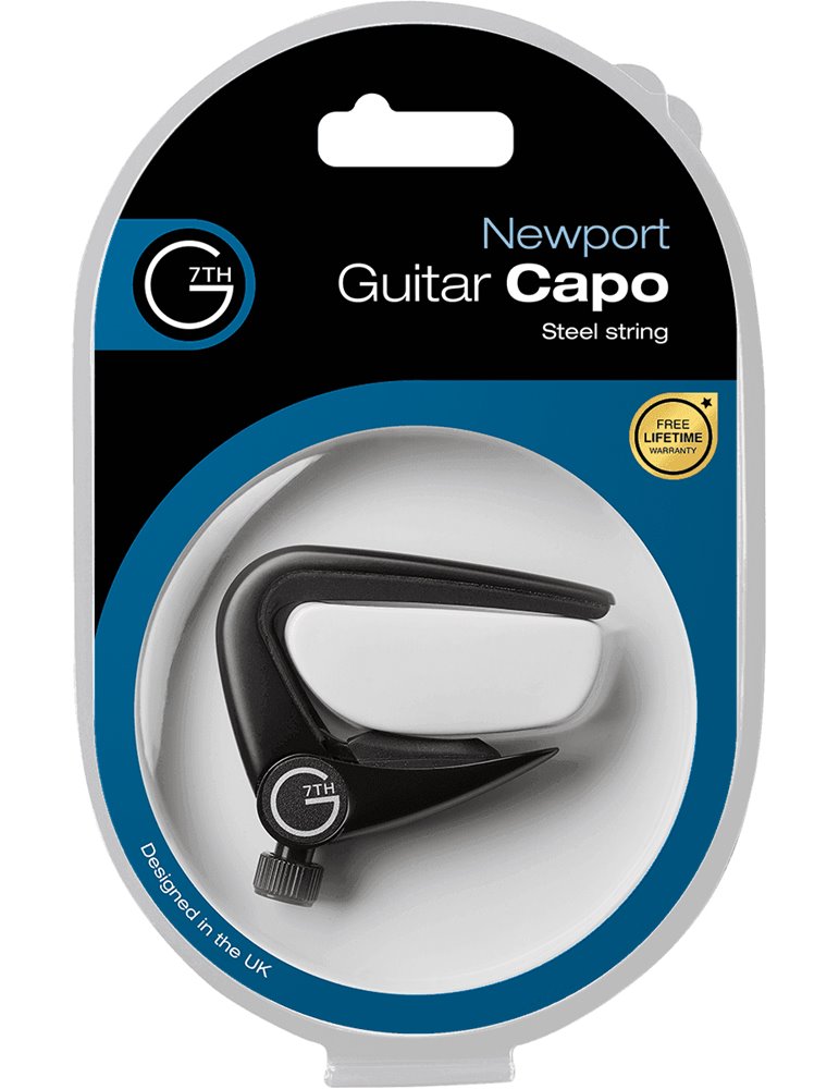 CEJILLA PARA ACÚSTICA 6 CUERDAS - NEGRA