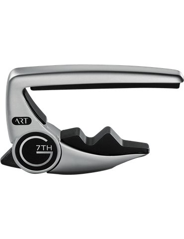 CEJILLA PARA GUITARRA DE CUERDAS DE NYLON - PLATEADA