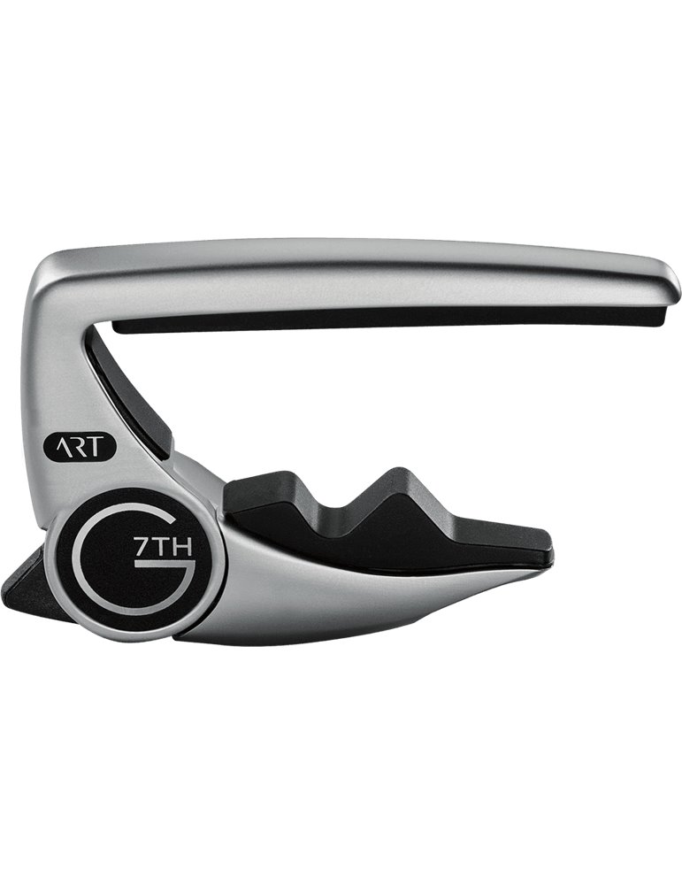 CEJILLA PARA GUITARRA DE CUERDAS DE NYLON - PLATEADA