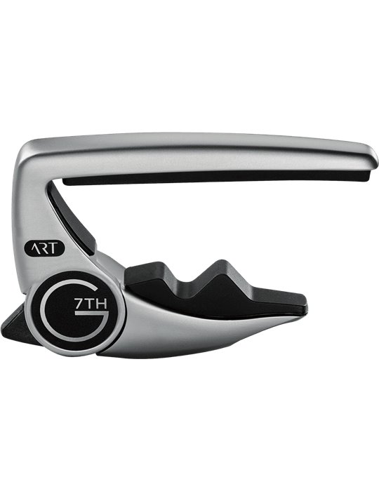 CEJILLA PARA GUITARRA DE CUERDAS DE NYLON - PLATEADA