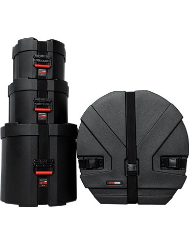 SET ESTUCHES GATOR PARA BATERIA - ROCK (10/12/16/22)