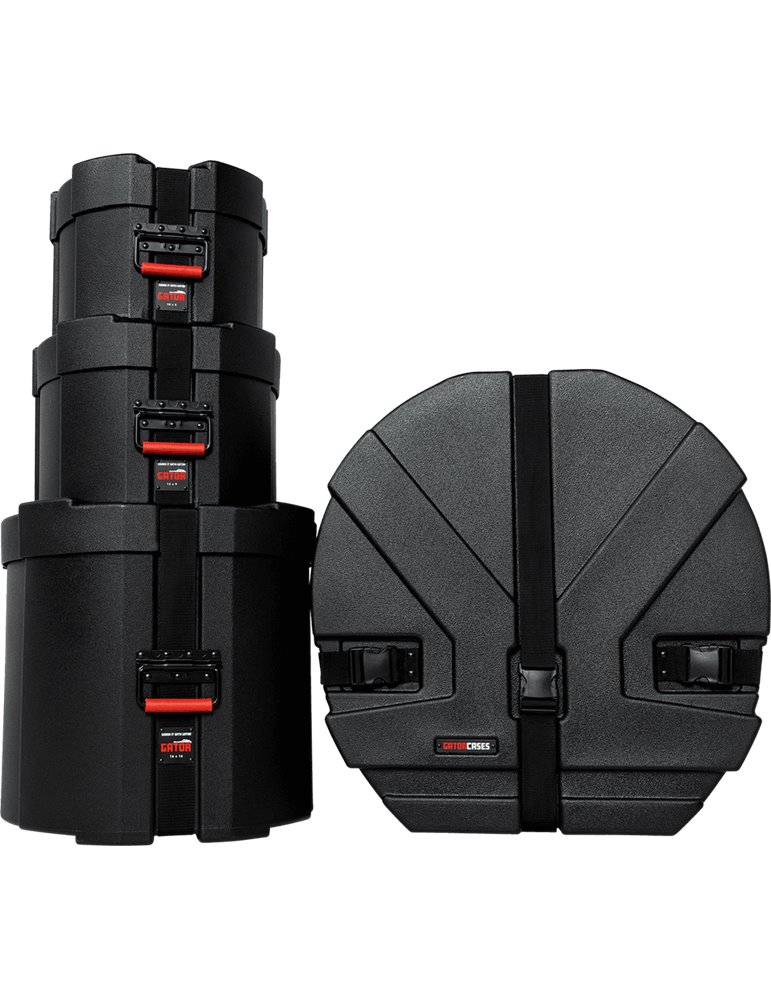 SET ESTUCHES GATOR PARA BATERIA - ROCK (10/12/16/22)