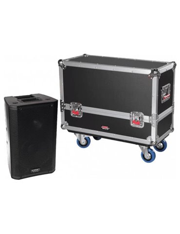 FLIGHTCASE PARA 2 ALTAVOCES QSC K8 "GATOR GTOUR"