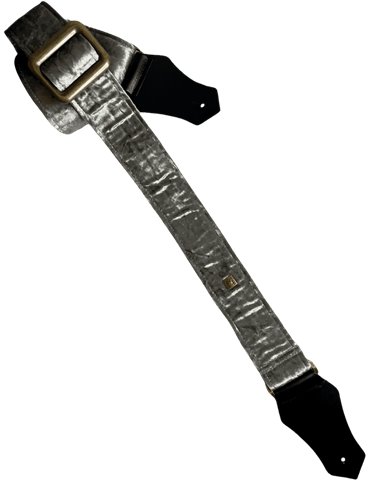 CORREA GUIT/BAJO - HERMATITE SILVER