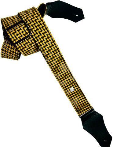 CORREA GUIT/BAJO -  Fly Hounds Tooth Yellow