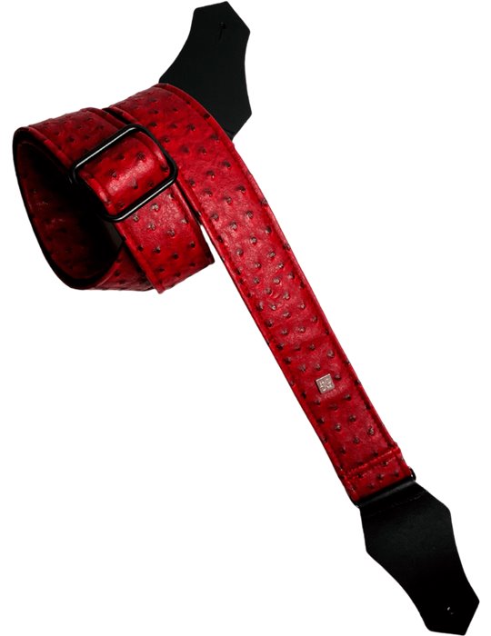 CORREA GUIT/BAJO -  Ostrich Burgundy