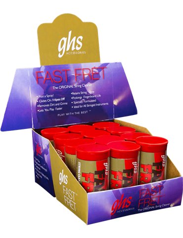LIMPIADOR DE CUERDAS FAST FRET - PACK 12