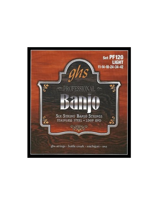 JUEGO BANJO STAINLESS STEEL (6ST) LIGHT