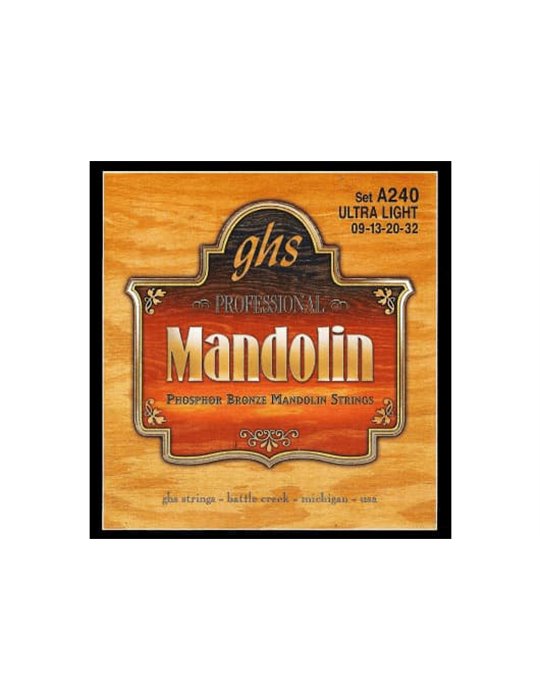 JUEGO MANDOLINA PHOSPHOR BRONZE ULTRA LIGHT 9-32