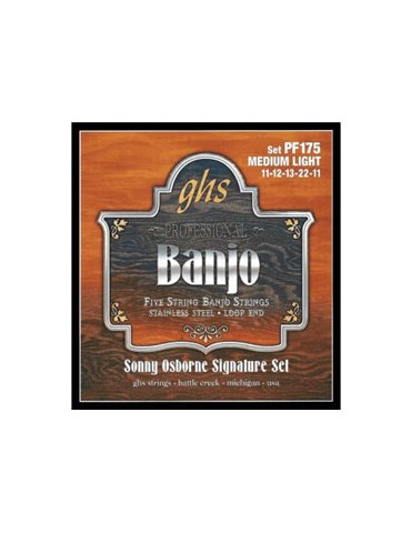 JUEGO BANJO STAINLESS STEEL (5ST) SONNY OSBORNE