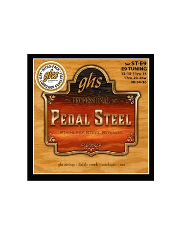 JUEGO PEDAL STEEL SUPER STEELS? - AFINACIÓN E9