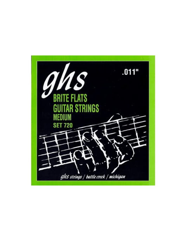 JUEGO G,ELÉCTRICA BRITEFLATS® MEDIUM 11-52